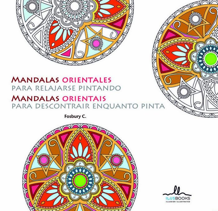 Mandalas ORIENTALES, para relajarse pintando book