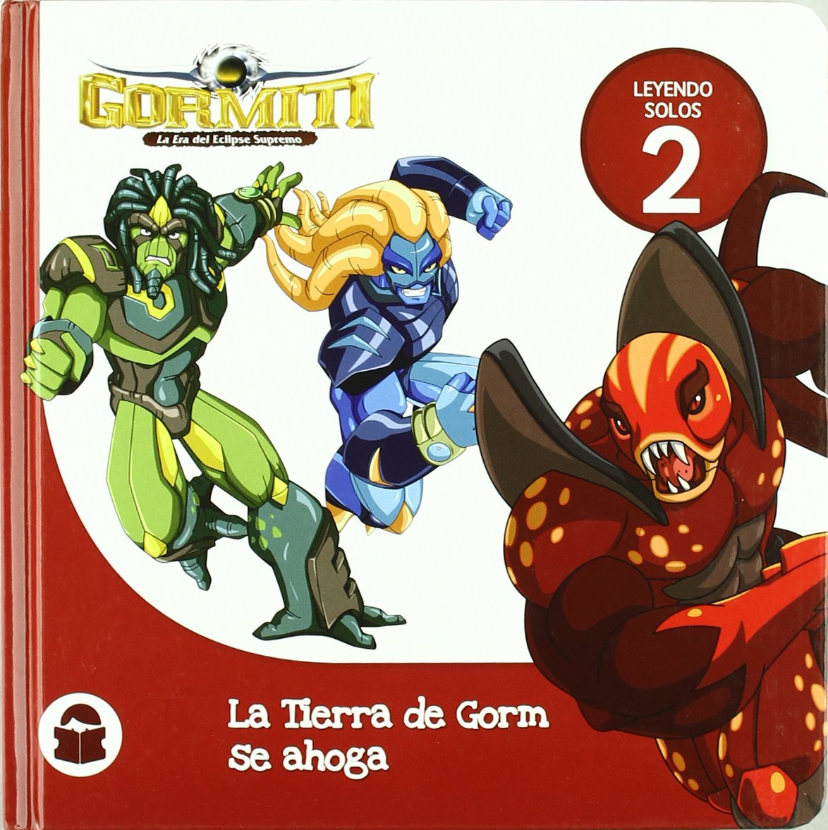 La tierra de gorm se ahoga. gormiti nivel 2 book