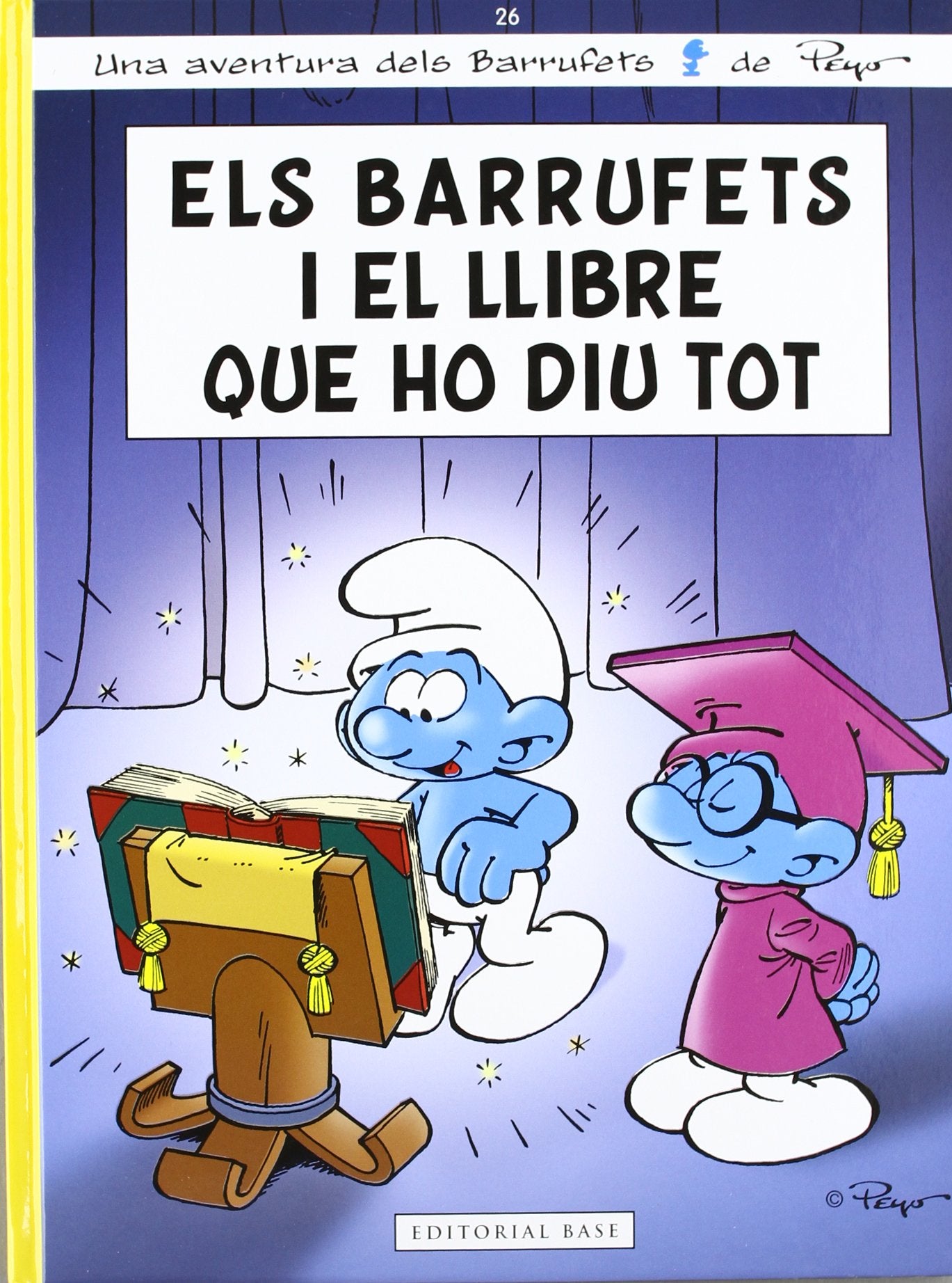 Els Barrufets i el llibre que ho diu tot book
