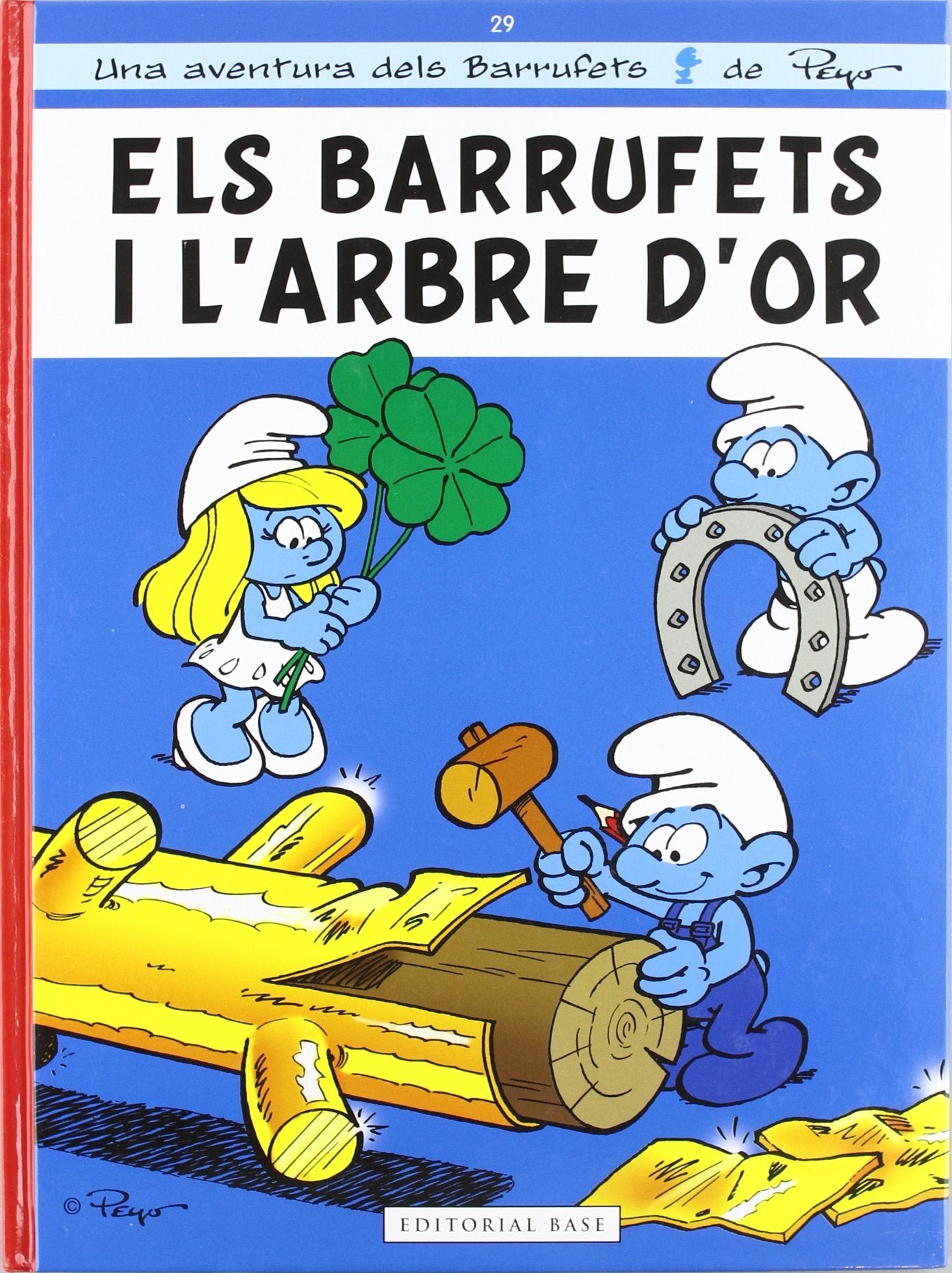 Els Barrufets i l'arbre d'or (Les aventures dels Barrufets, Band 29) Manga
