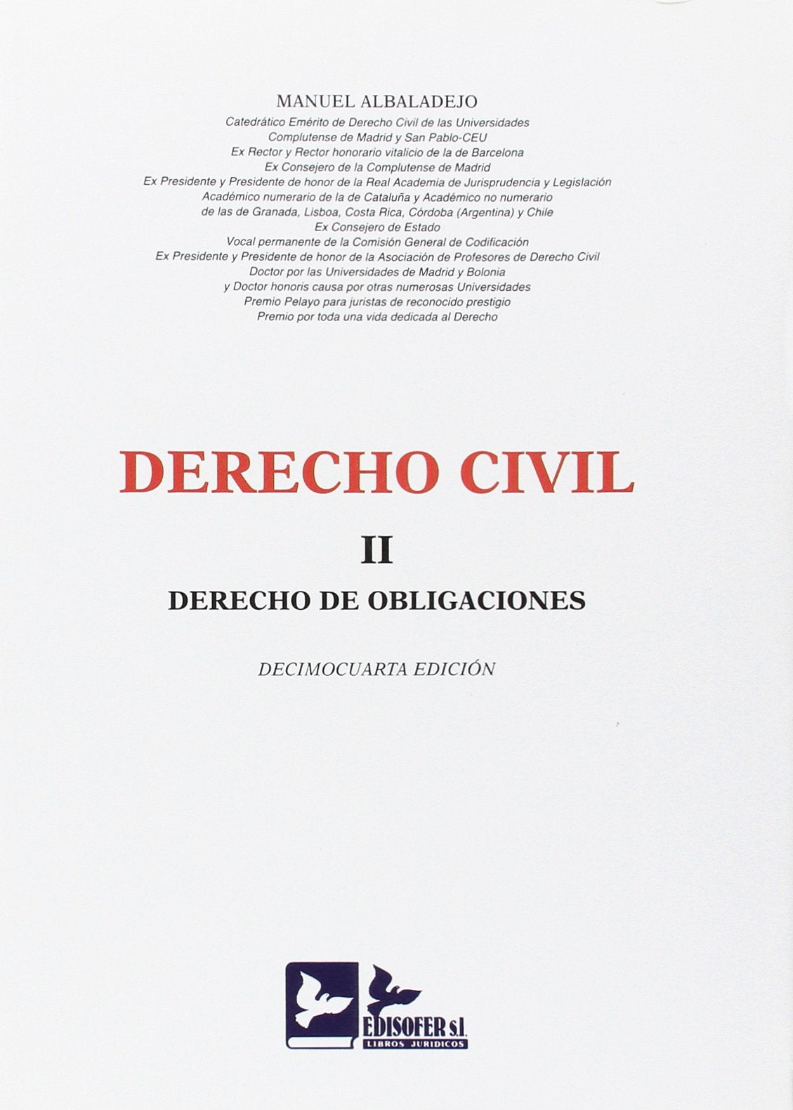 Derecho civil (II): derecho de obligaciones book