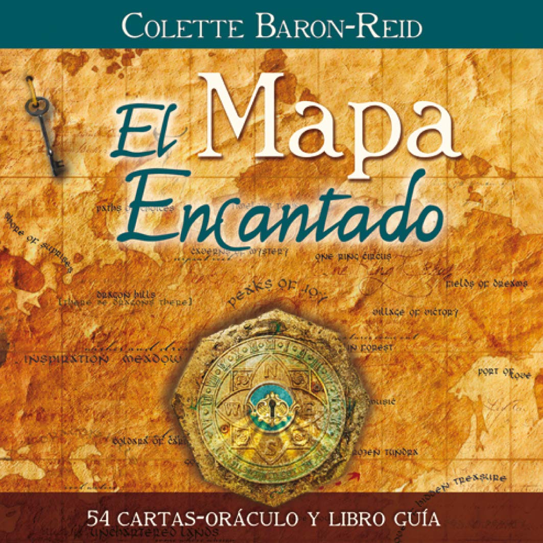 El mapa encantado: 54 cartas-oráculo y libro guía book