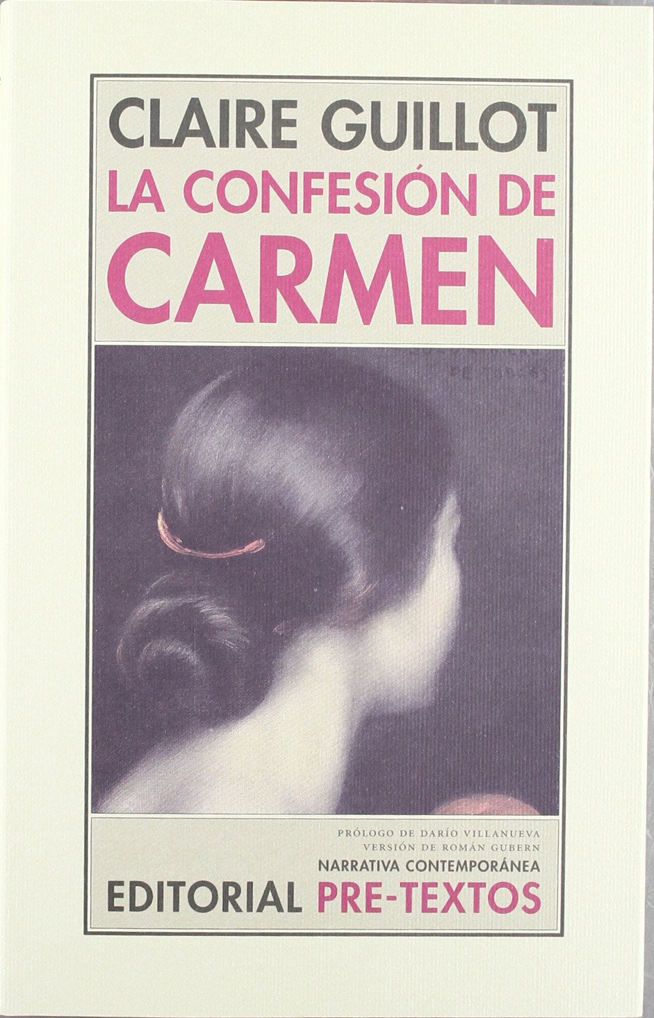 La confesión de Carmen book