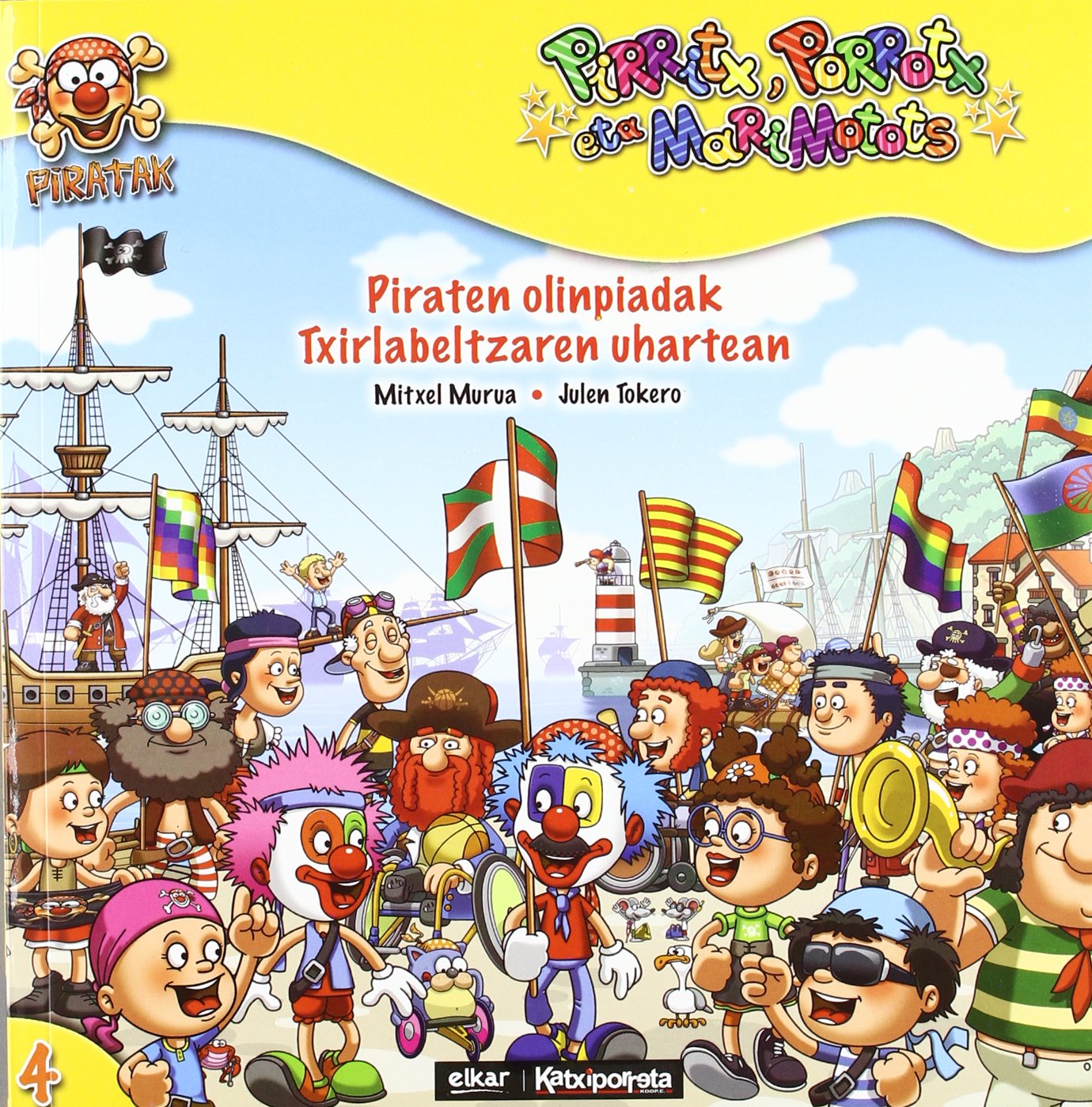 Piraten olinpiadak txirlabeltzaren uhartean book
