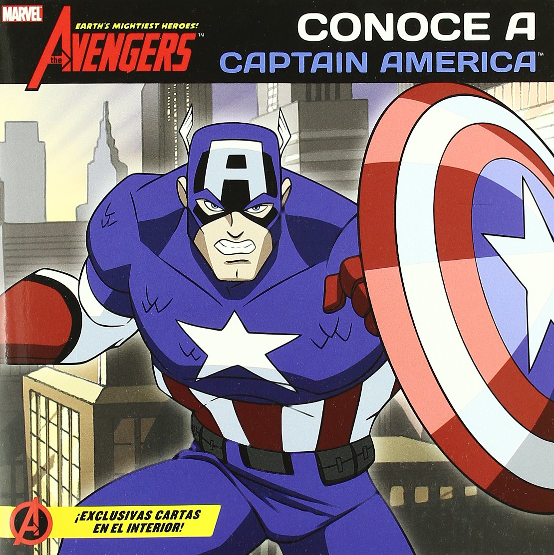 Conoce a capitan América - cuentos de los vengadores (Marvel Cuentos Vengadores) Books