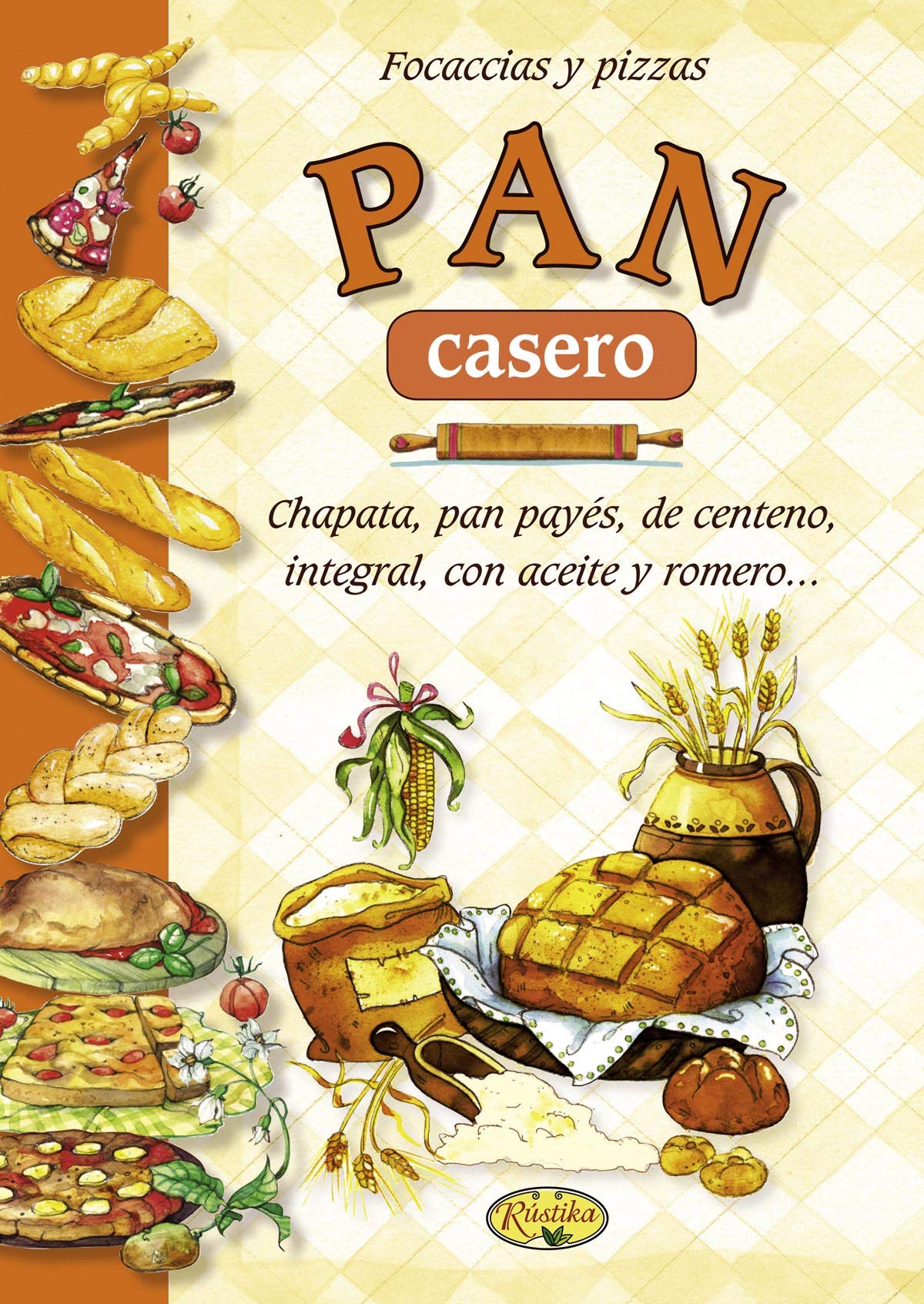 Pan casero, focaccias y pizzas book