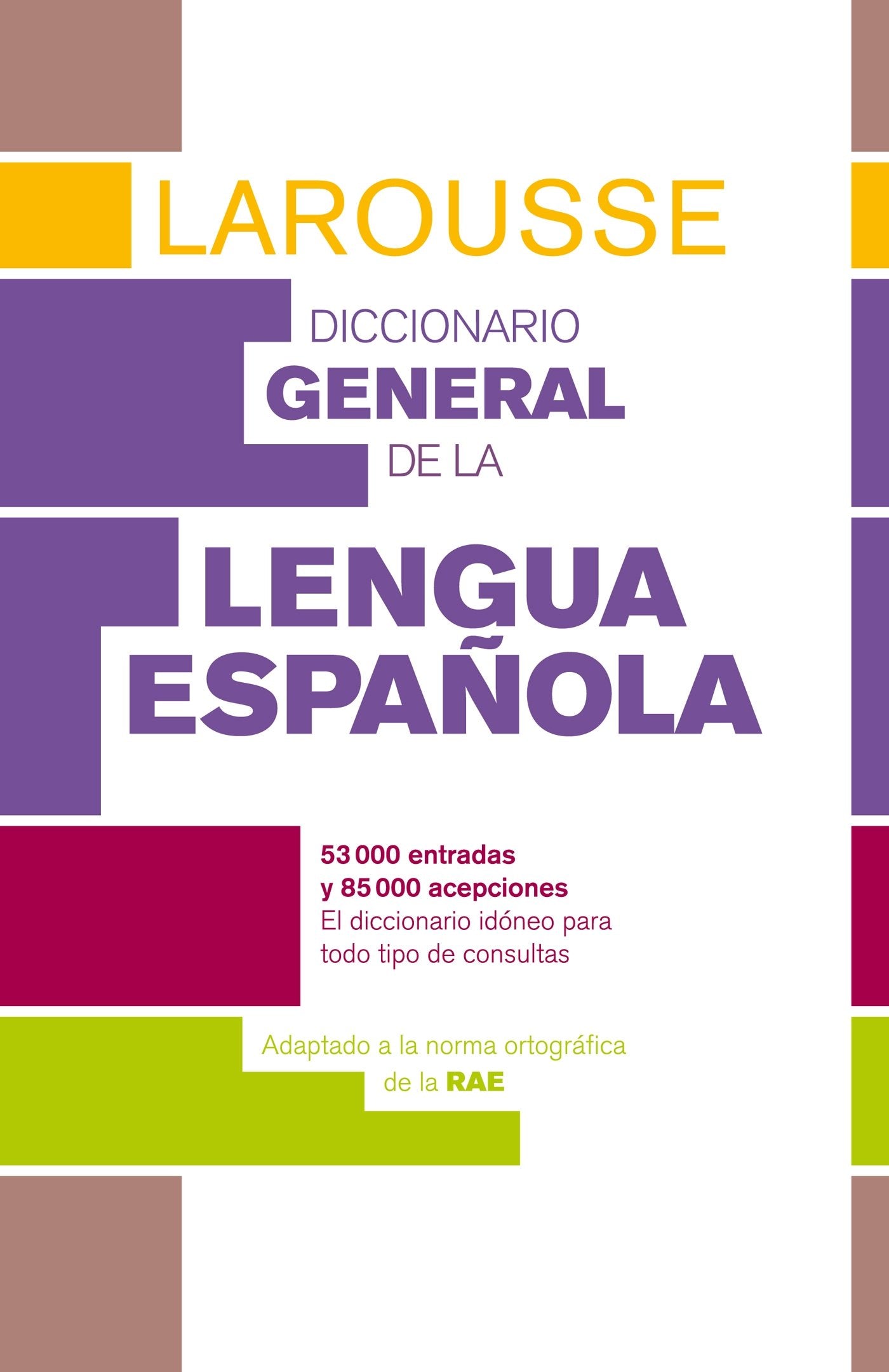Diccionario general de lengua española General education