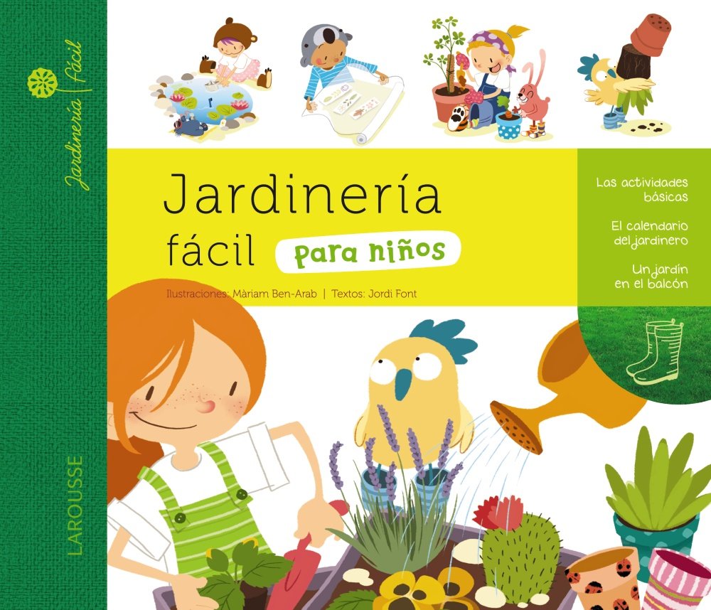Jardinería fácil para niños book