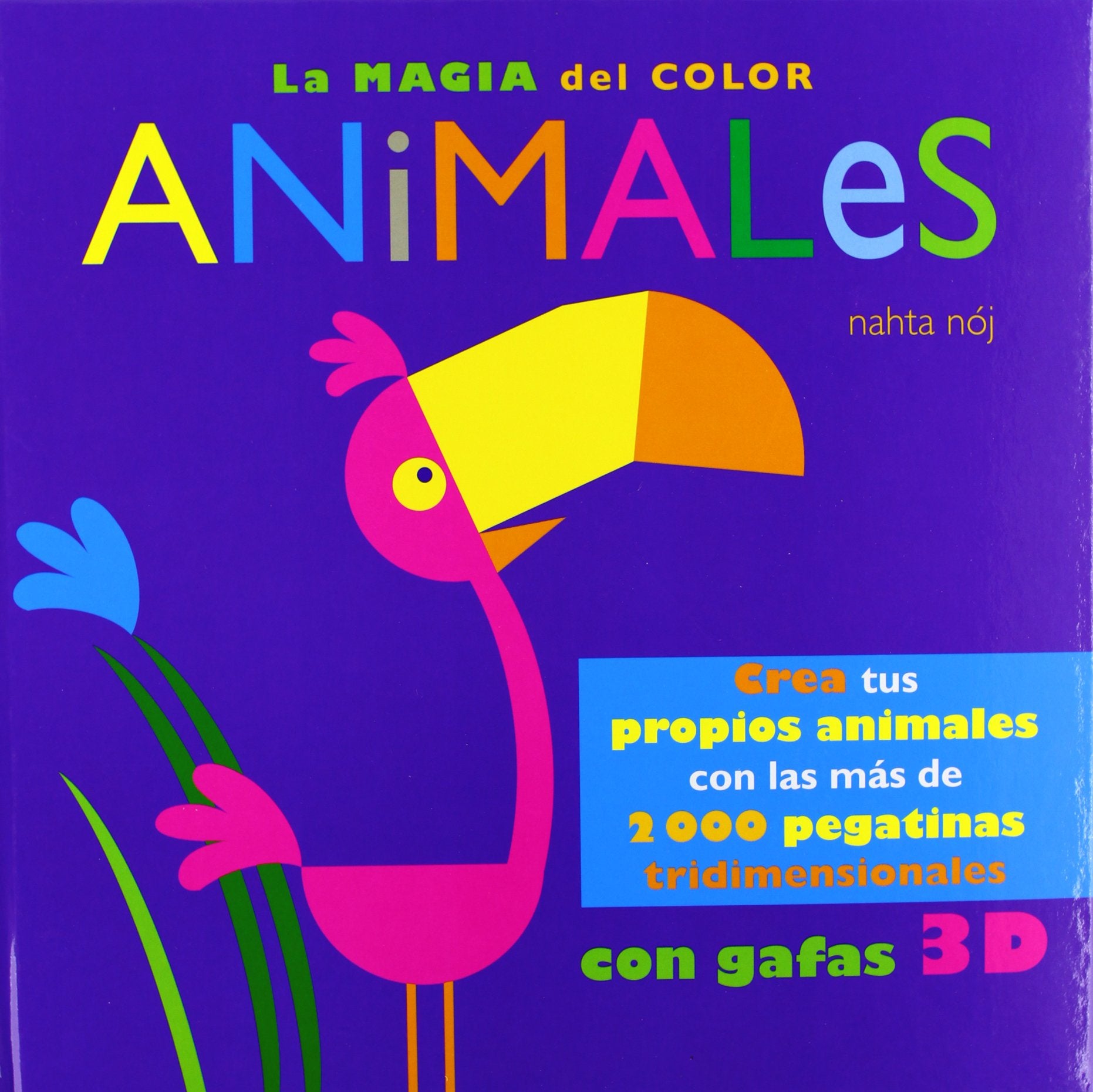 La magia del color. Animales book