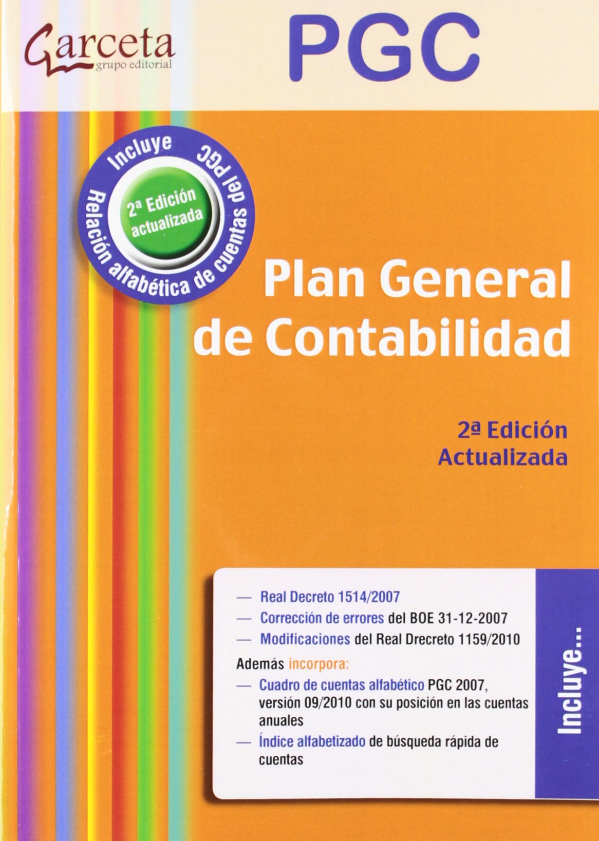 Plan General de Contabilidad Learning & Reference
