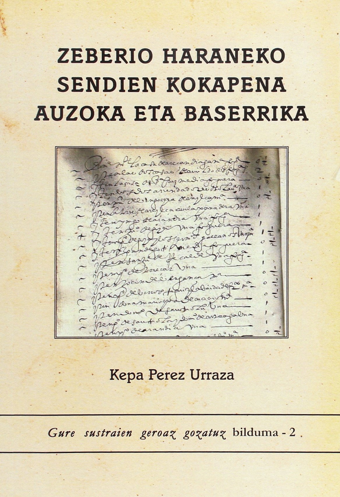Zeberio haraneko sendien kokapena auzoka eta baserrika Books