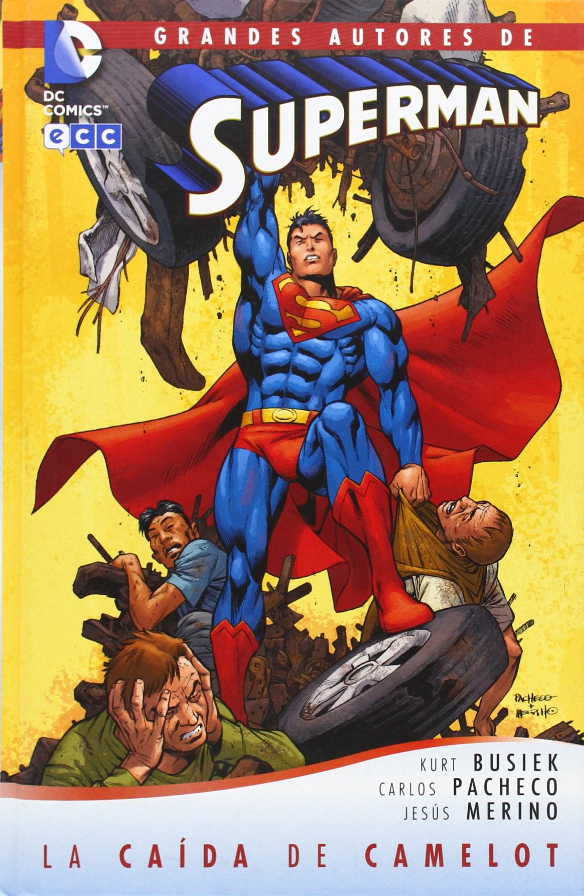 Superman, El hombre de acero : la caída de Camelot (Grandes Autores de Superman) Manga