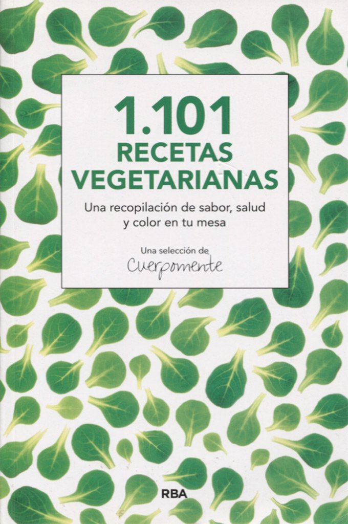 1.101 recetas vegetarianas book