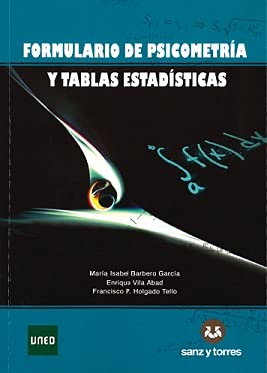 Formulario de Psicometría y Tablas Estadísticas book