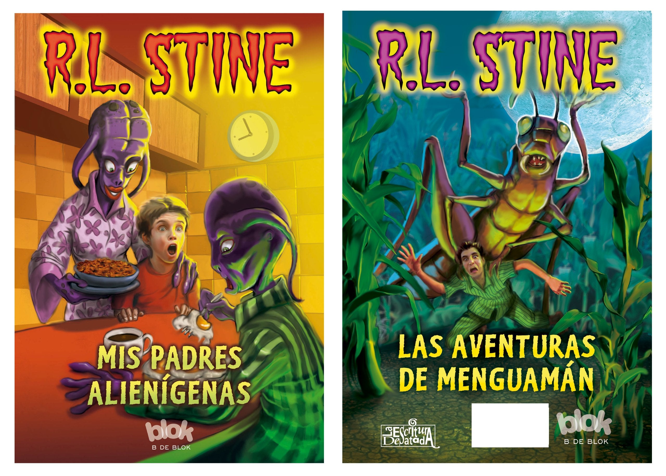 Mis padres alienigenas & Las aventuras de Menguaman / My Alien Parents & Adventures of Shrinkman (Escritura desatada) Novels & Short Stories