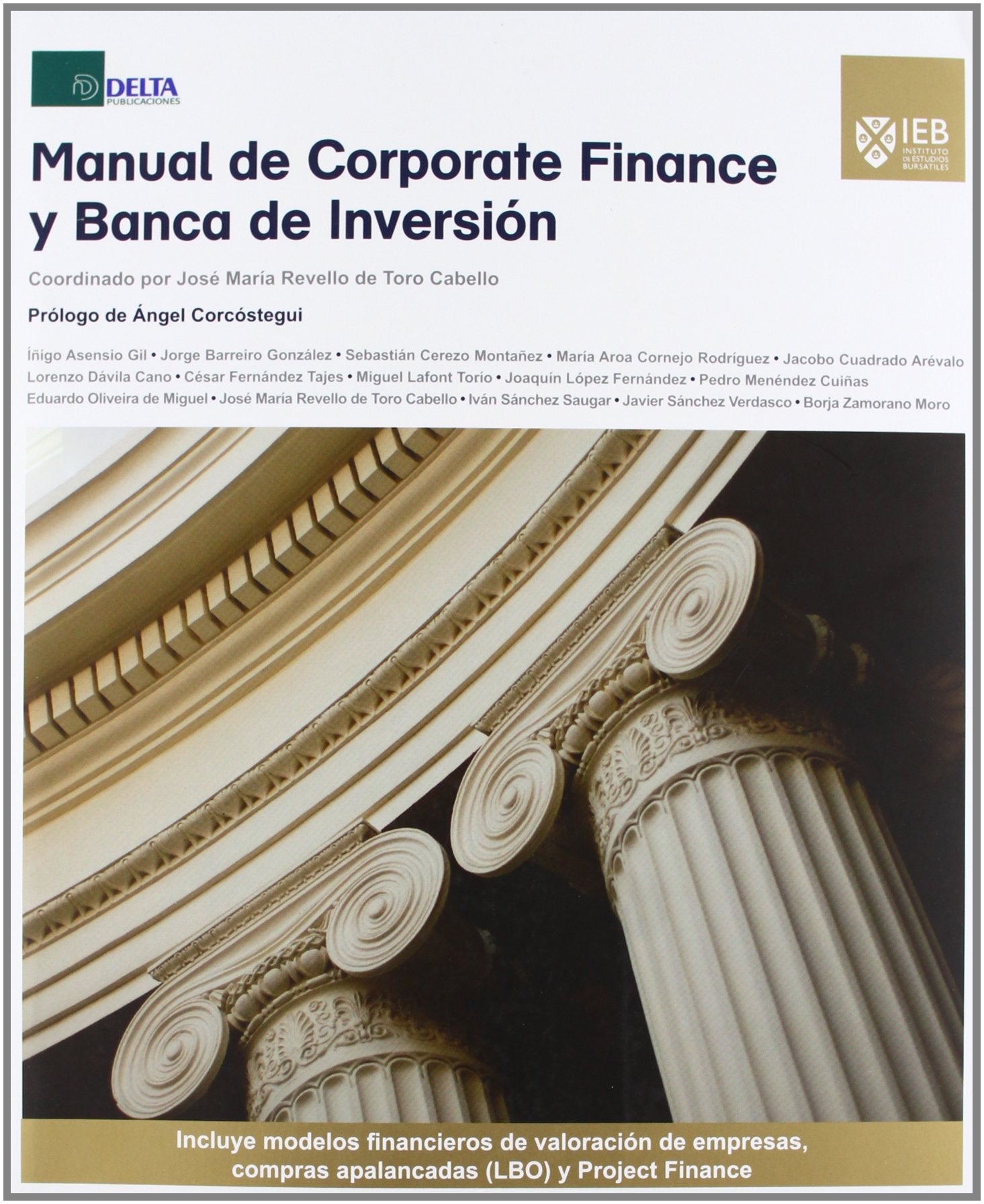 Manual de corporate finance y banca de inversión book