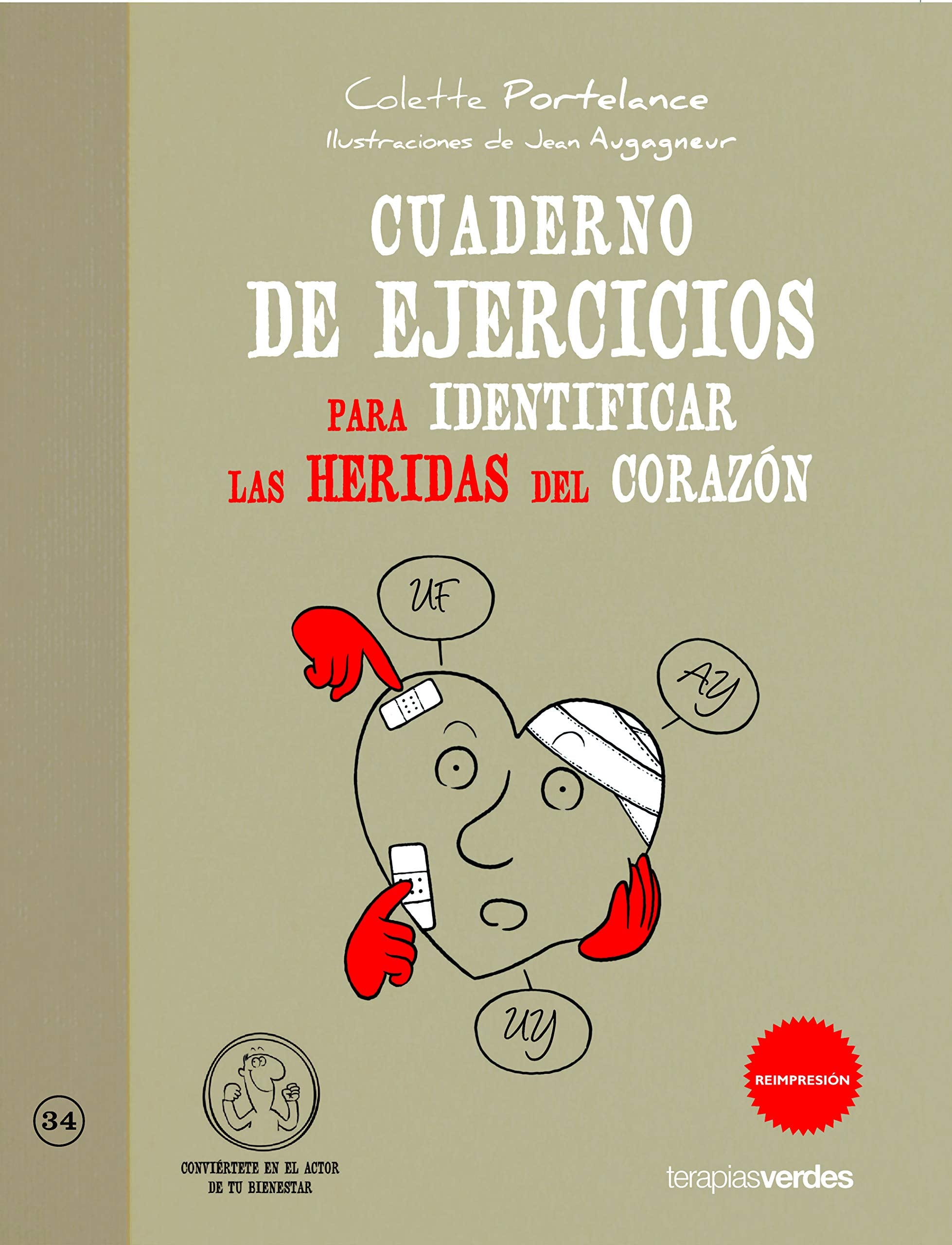 Cuaderno de ejercicios. Identificar heridas del corazón book