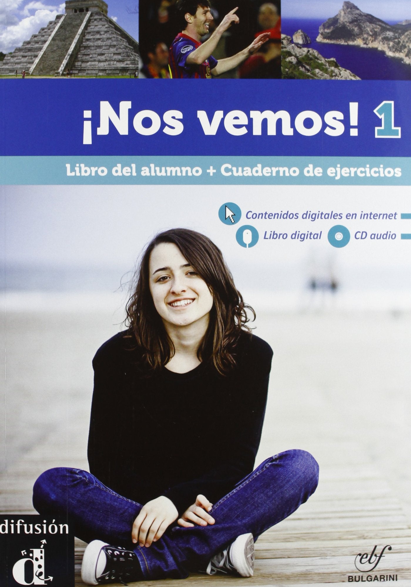 ¡Nos vemos! 1 Ed.italiana Libro del alumno + CD: ¡Nos vemos! 1 Ed.italiana Libro del alumno + CD book