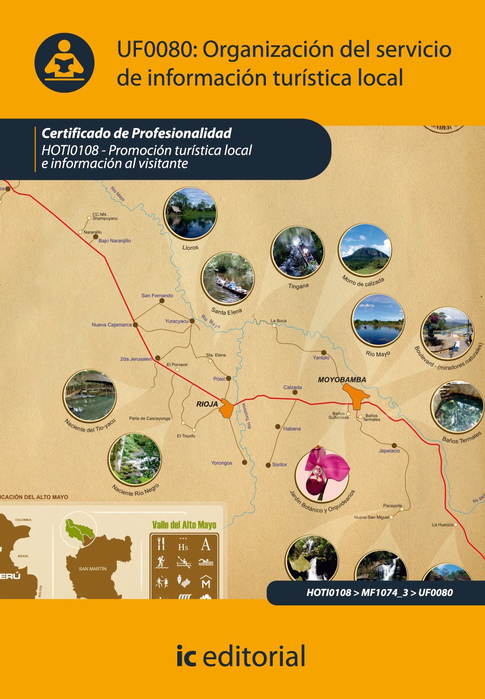 Organización del servicio de información turística local : promoción turística local e información al visitante book