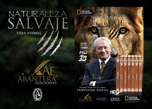 Vida animal "Naturaleza salvaje", en 3D y HD Books