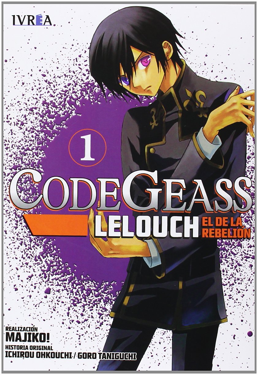 Coge Geass: Lelouch, el de la rebelión 01 book
