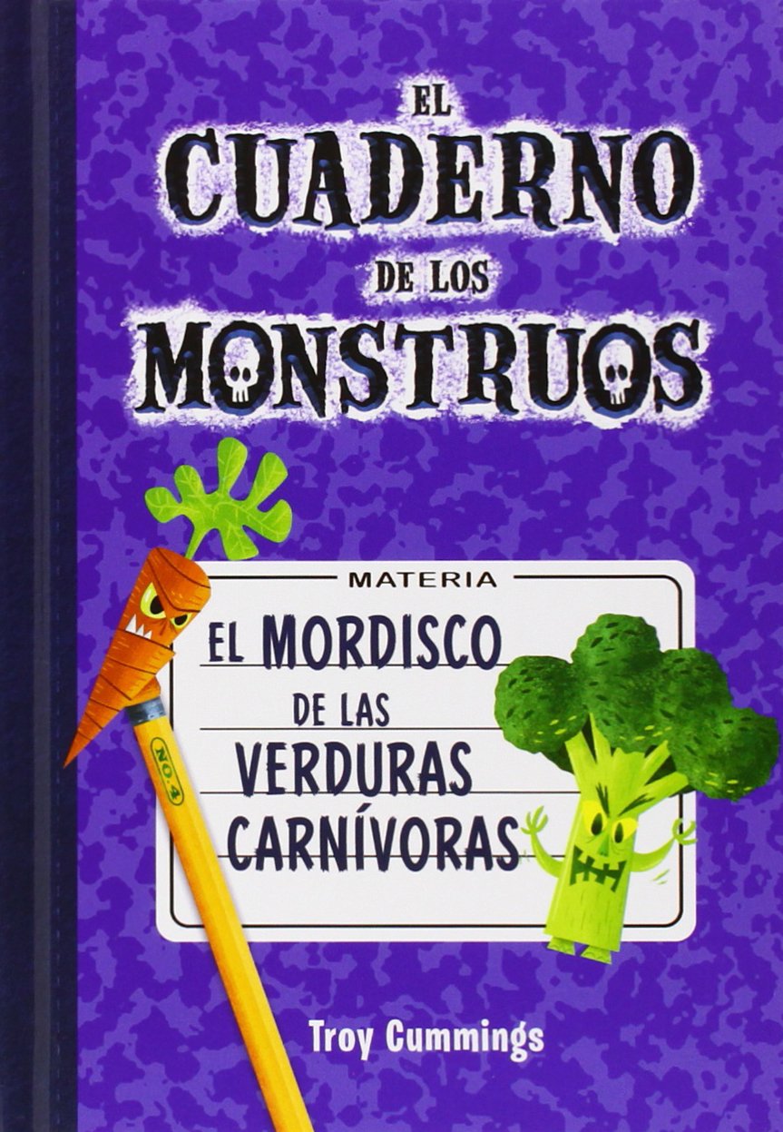 El mordisco de las verduras canívoras: Cuaderno de monstruos 4 book