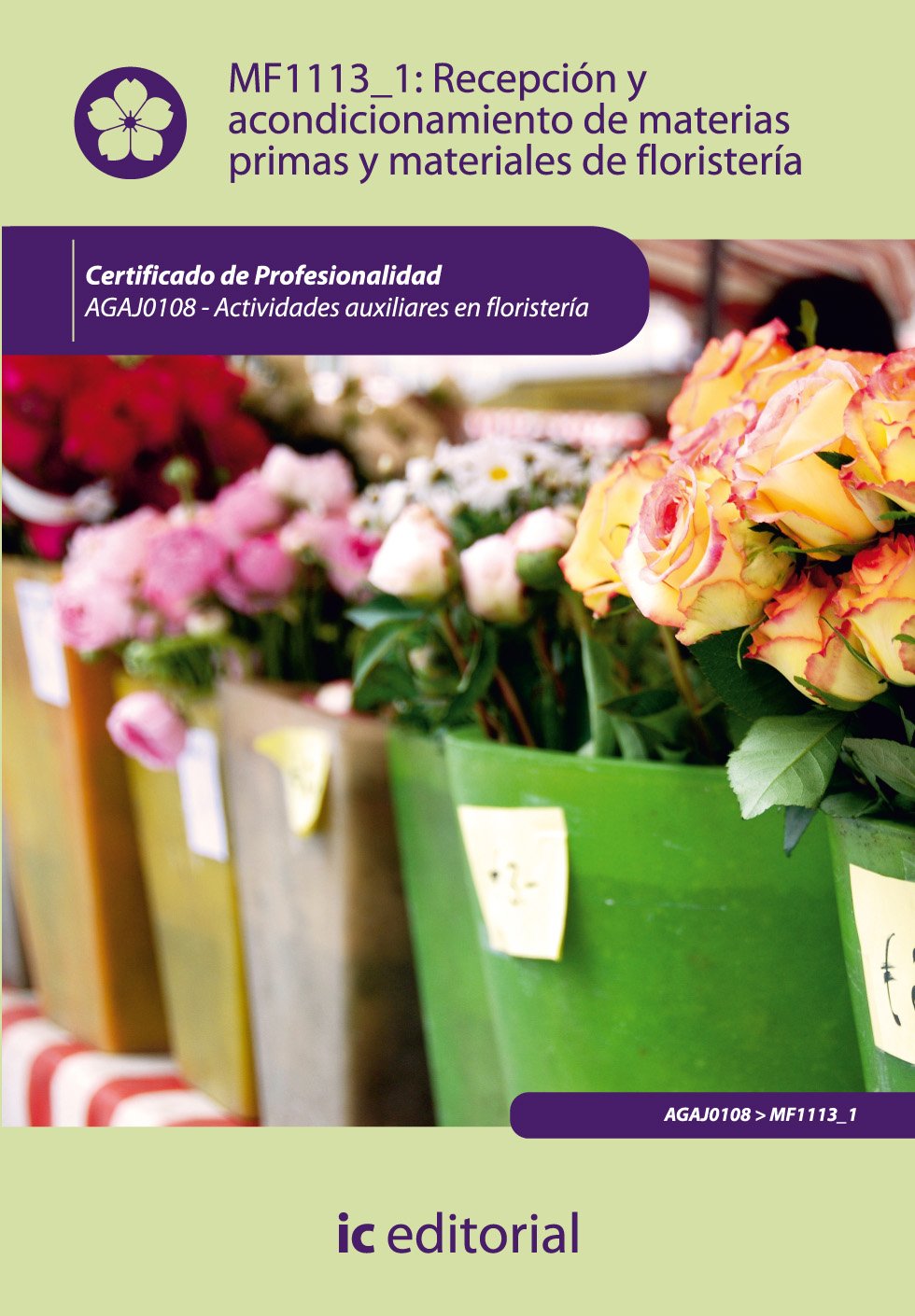 Recepción y acondicionamiento de materias primas y materiales de floristería Garden & Plants
