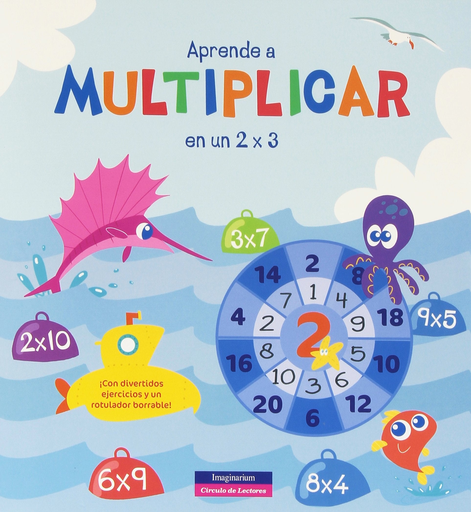 Aprende a multiplicar en un dos por tres book