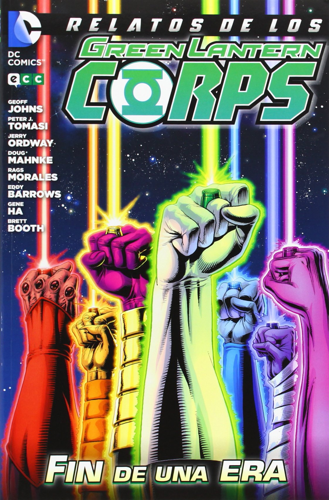 Relatos de los Green Lantern Corps, Fin de una era Superheroes