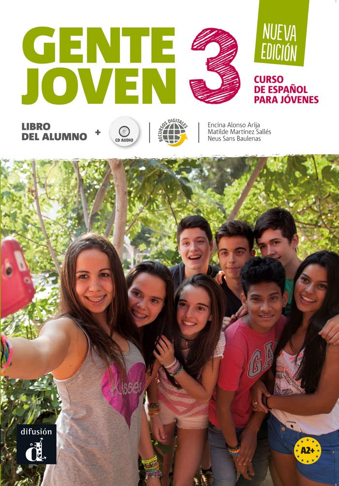 Gente Joven 3 Podrecznik + CD: Gente Joven Nueva edición 3 Libro del alumno Foreign Languages ​​& Dictionaries
