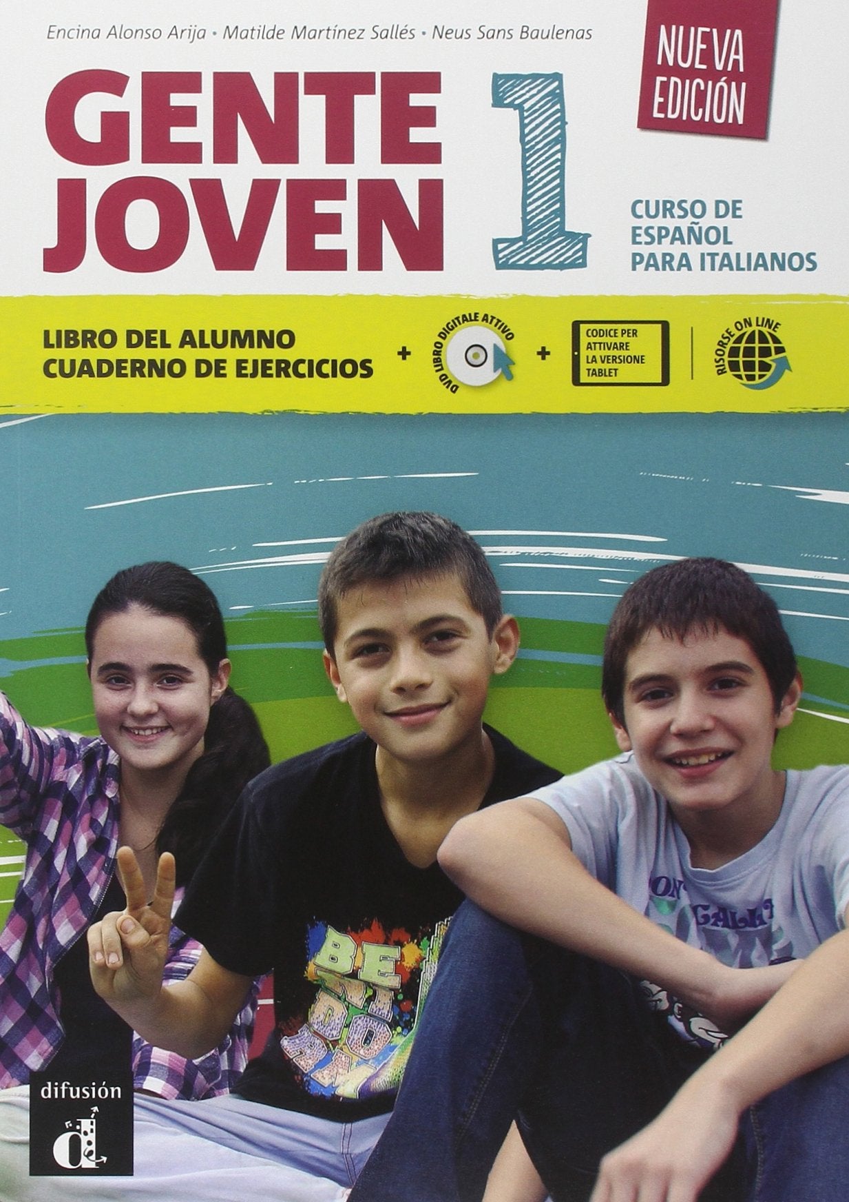 Gente Joven Nueva edición 1 Ed.italiana Libro del alumno + cuaderno de ejercicios + DVD: Gente Joven Nueva edición 1 Ed.italiana Libro del alumno + cuaderno de ejercicios + DVD Foreign Languages ​​& Dictionaries