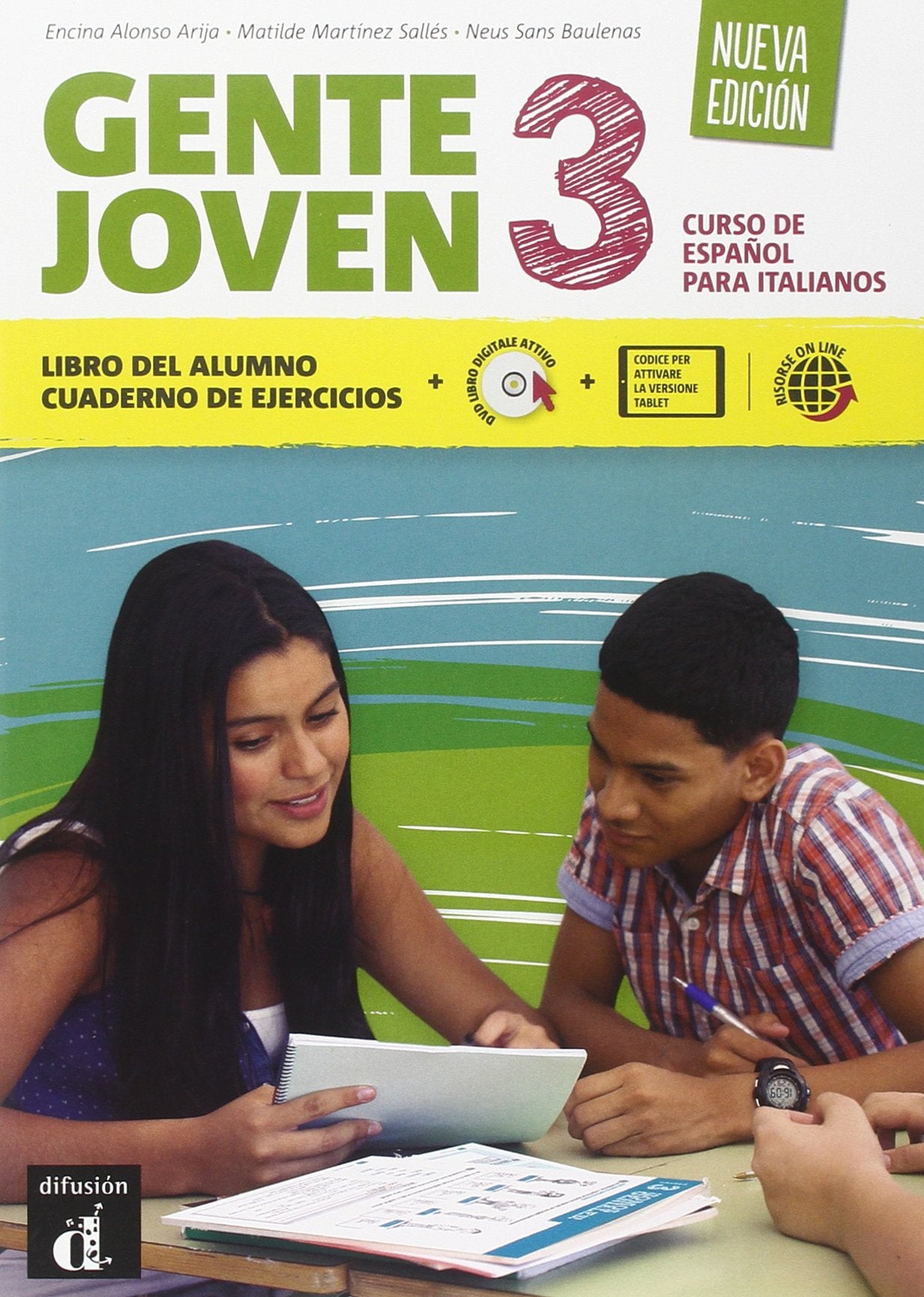 Gente Joven Nueva edición 3 Ed.italiana Libro del alumno + cuaderno de ejercicios + DVD: Gente Joven Nueva edición 3 Ed.italiana Libro del alumno + cuaderno de ejercicios + DVD Professional & Reference Books