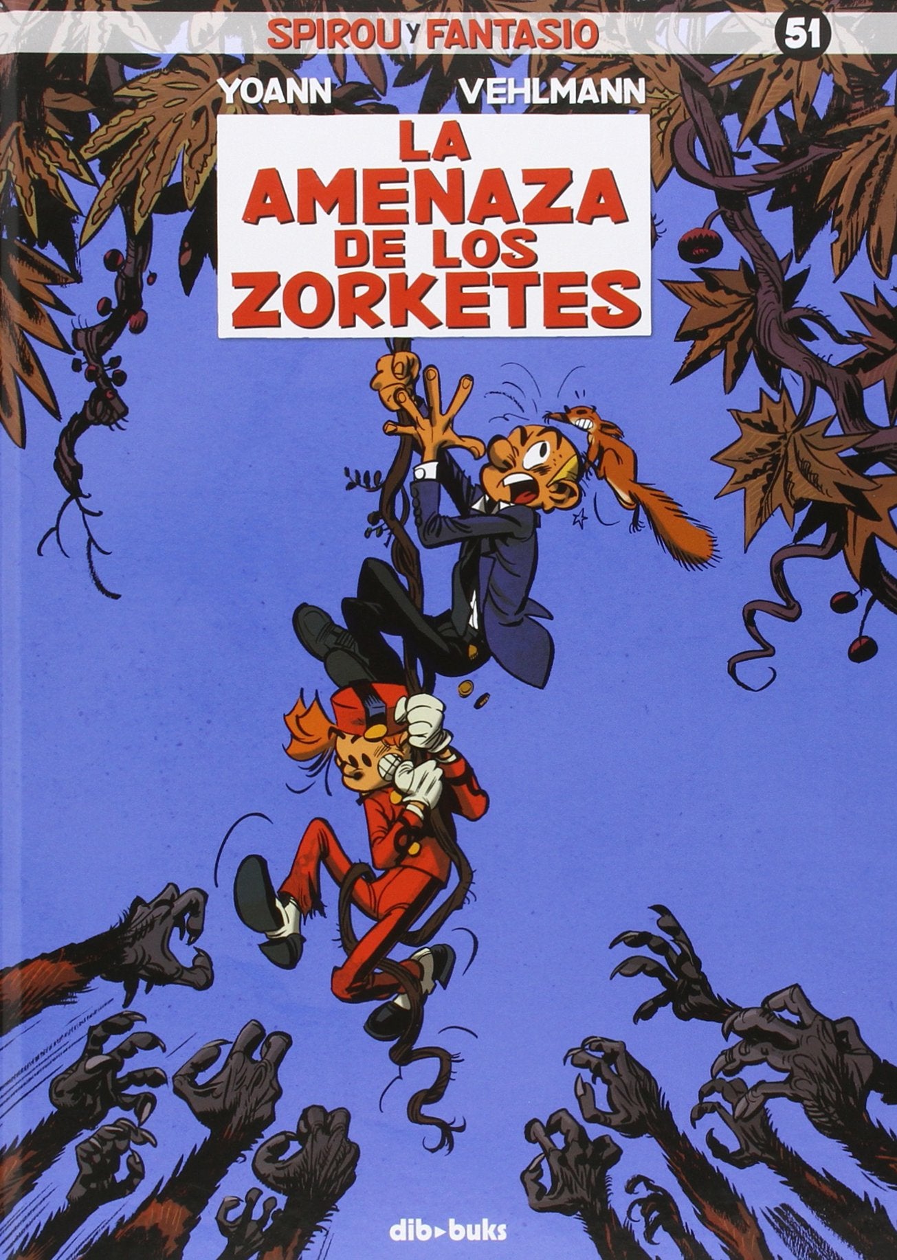 Spirou y Fantasio 51, La amenaza de los Zorketes (Spirou y Fantasio Integral, Band 51) Manga