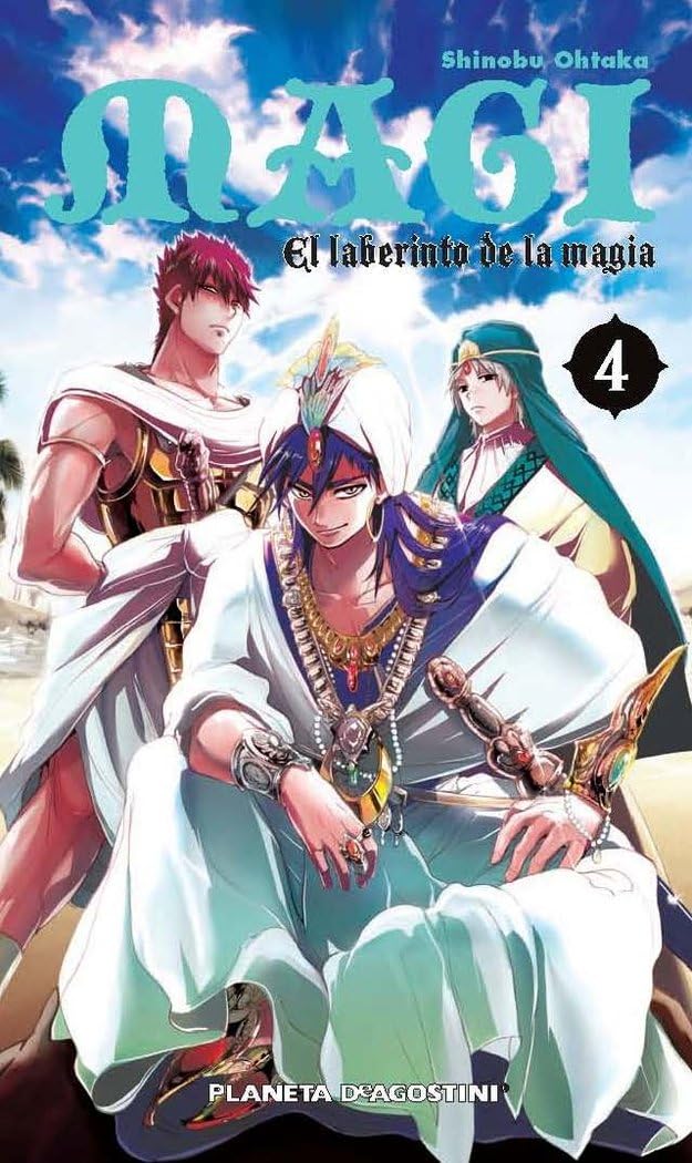 Magi, El laberinto de la magia 4 (Manga Shonen, Band 4) Manga