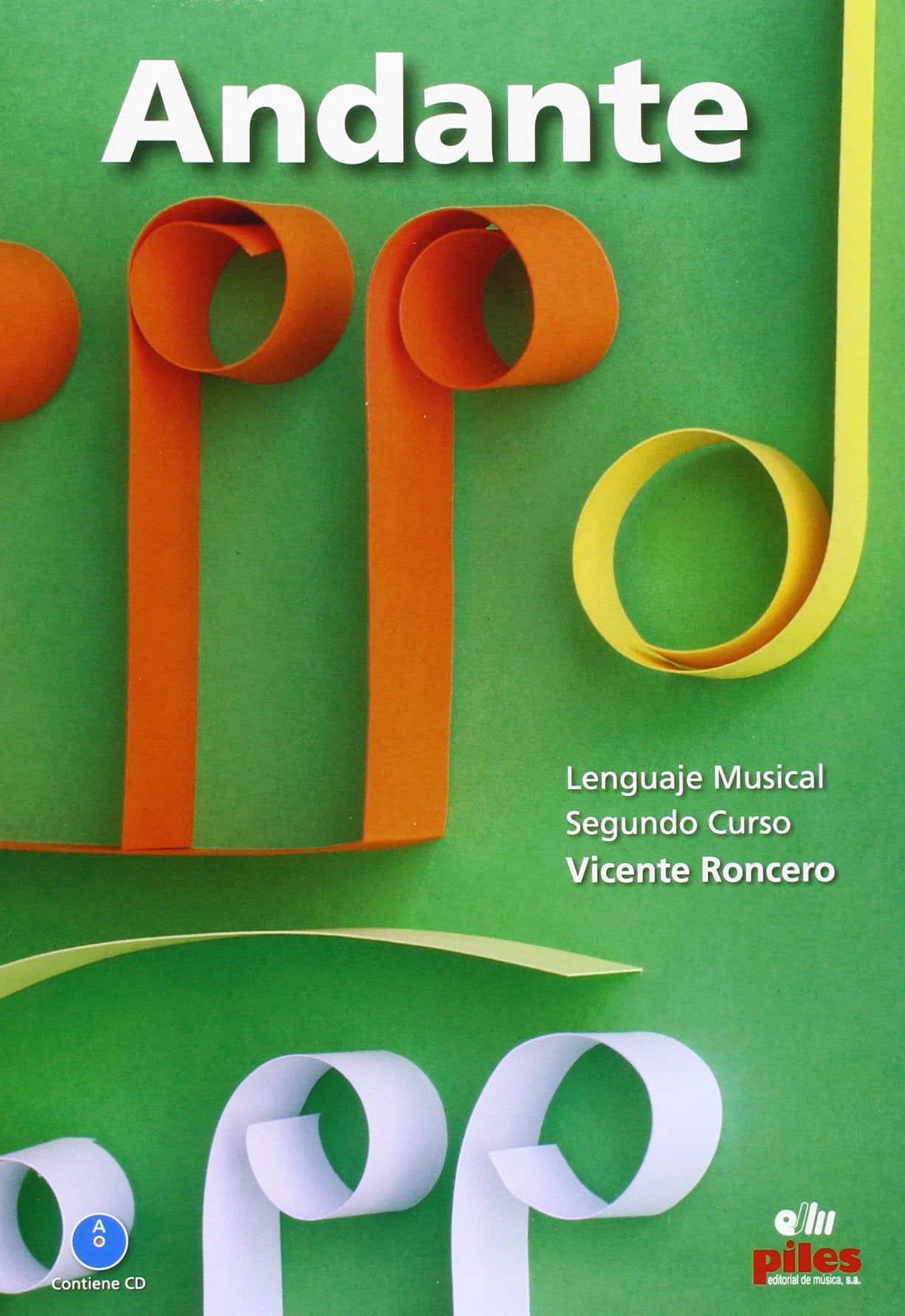 Andante, lenguaje musical 2 book
