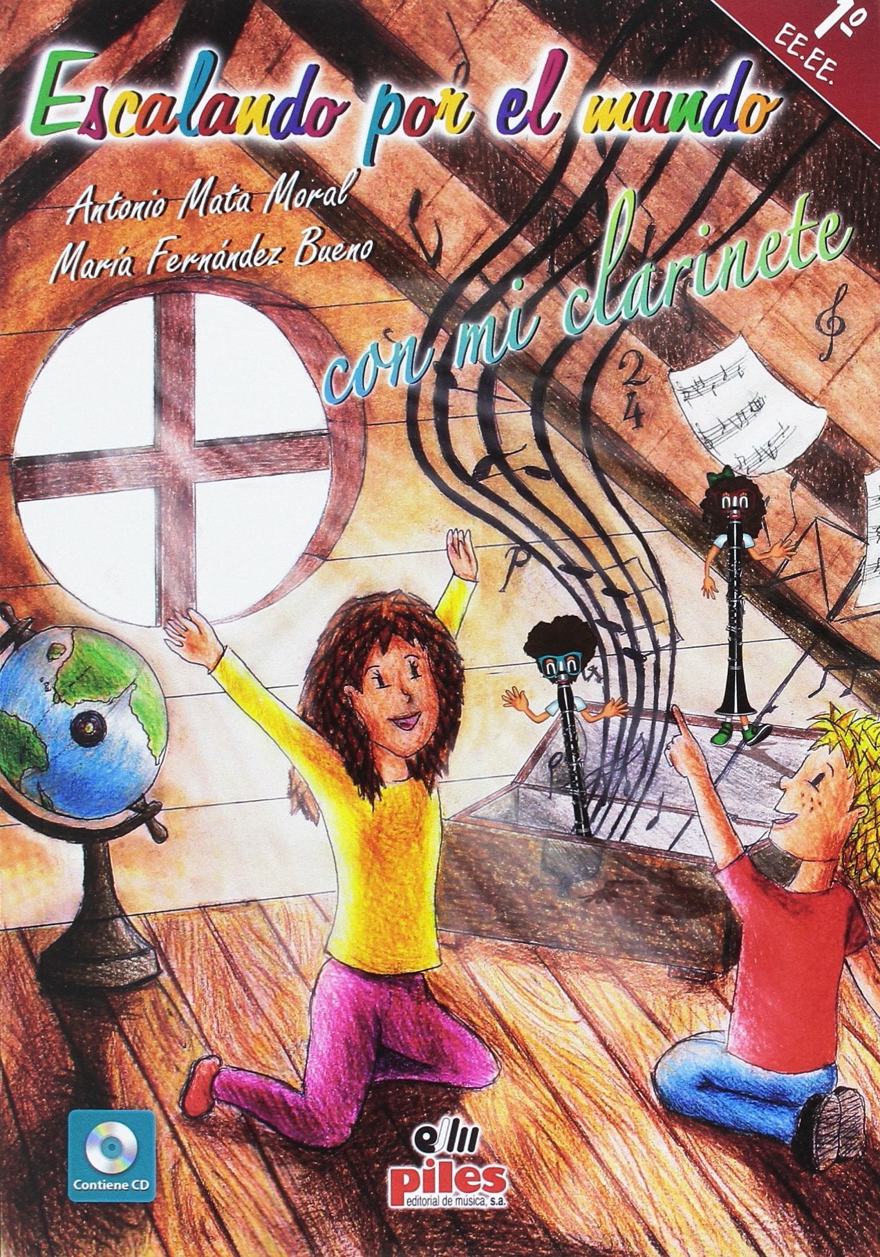 Escalando por el mundo con mi clarinete 1º EE.EE. Books