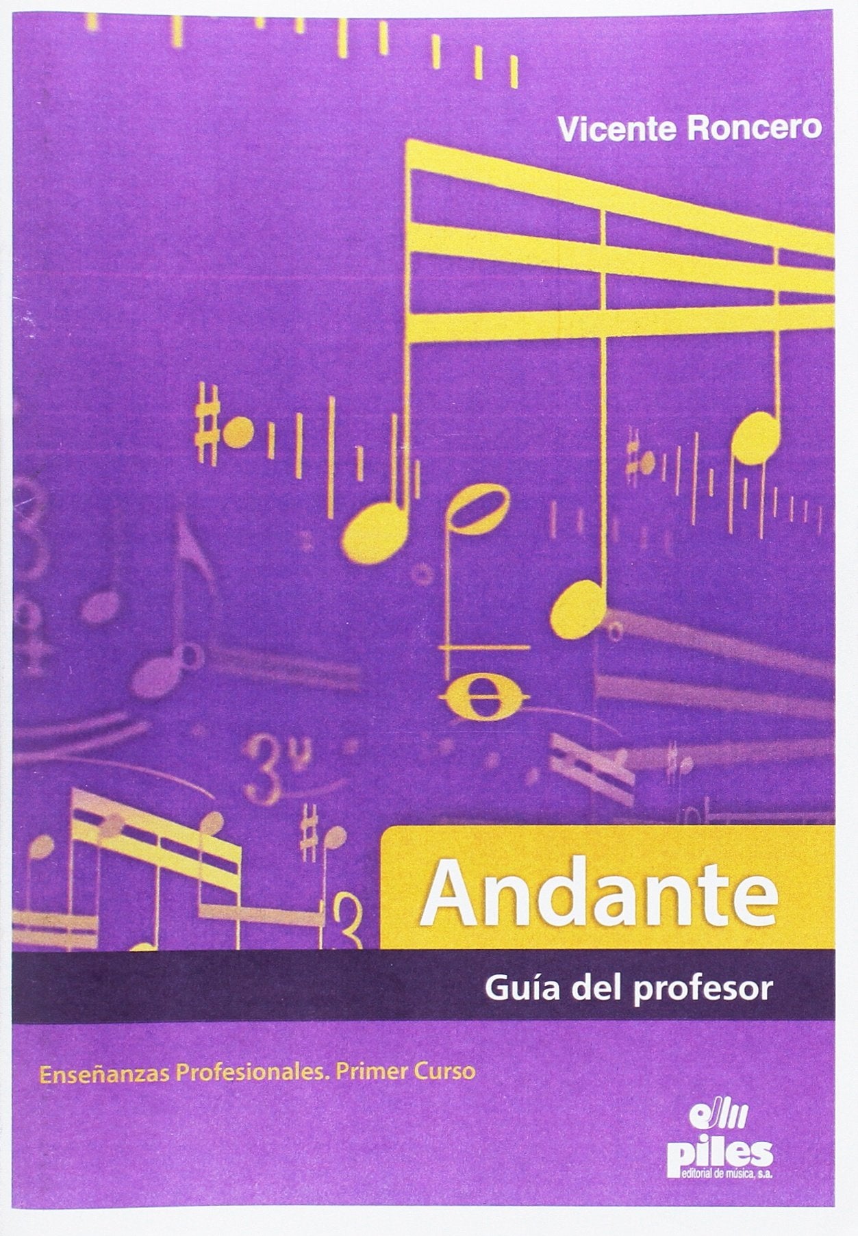 Andante guía del profesor enseñanzas profesionales primer curso Books
