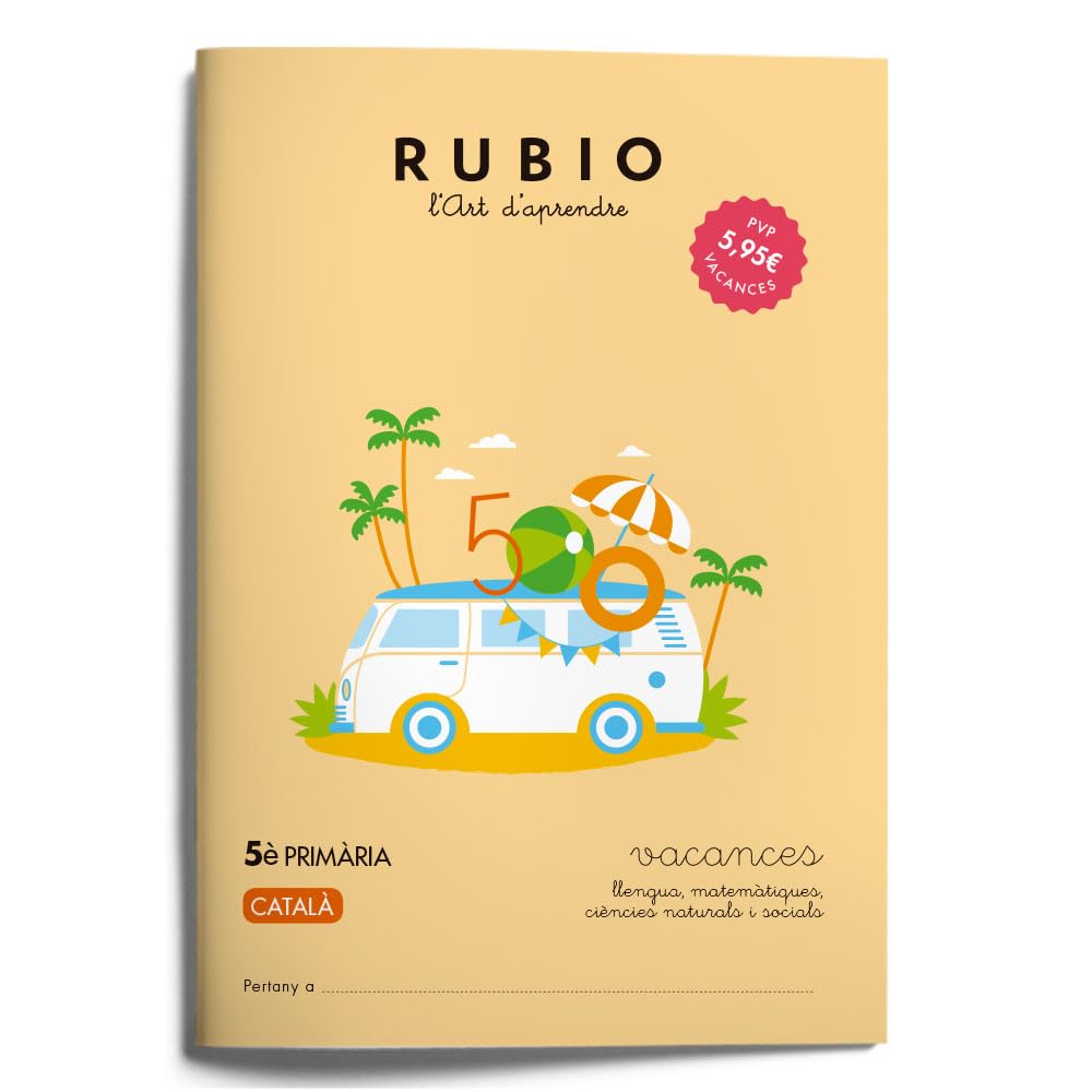Vacances RUBIO 5è Primària (català) book