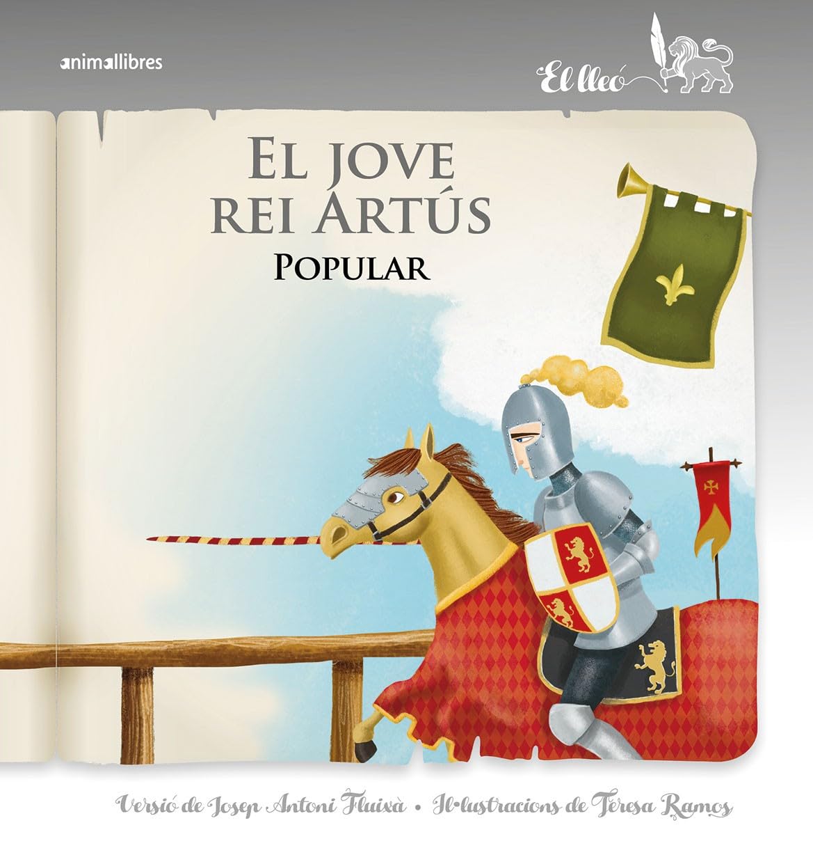 El jove rei Artús (El lleó, Band 6) Children's books