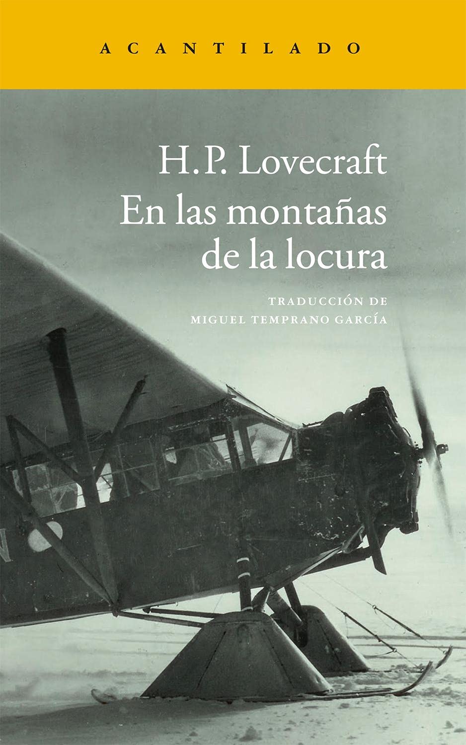 En las montañas de la locura book