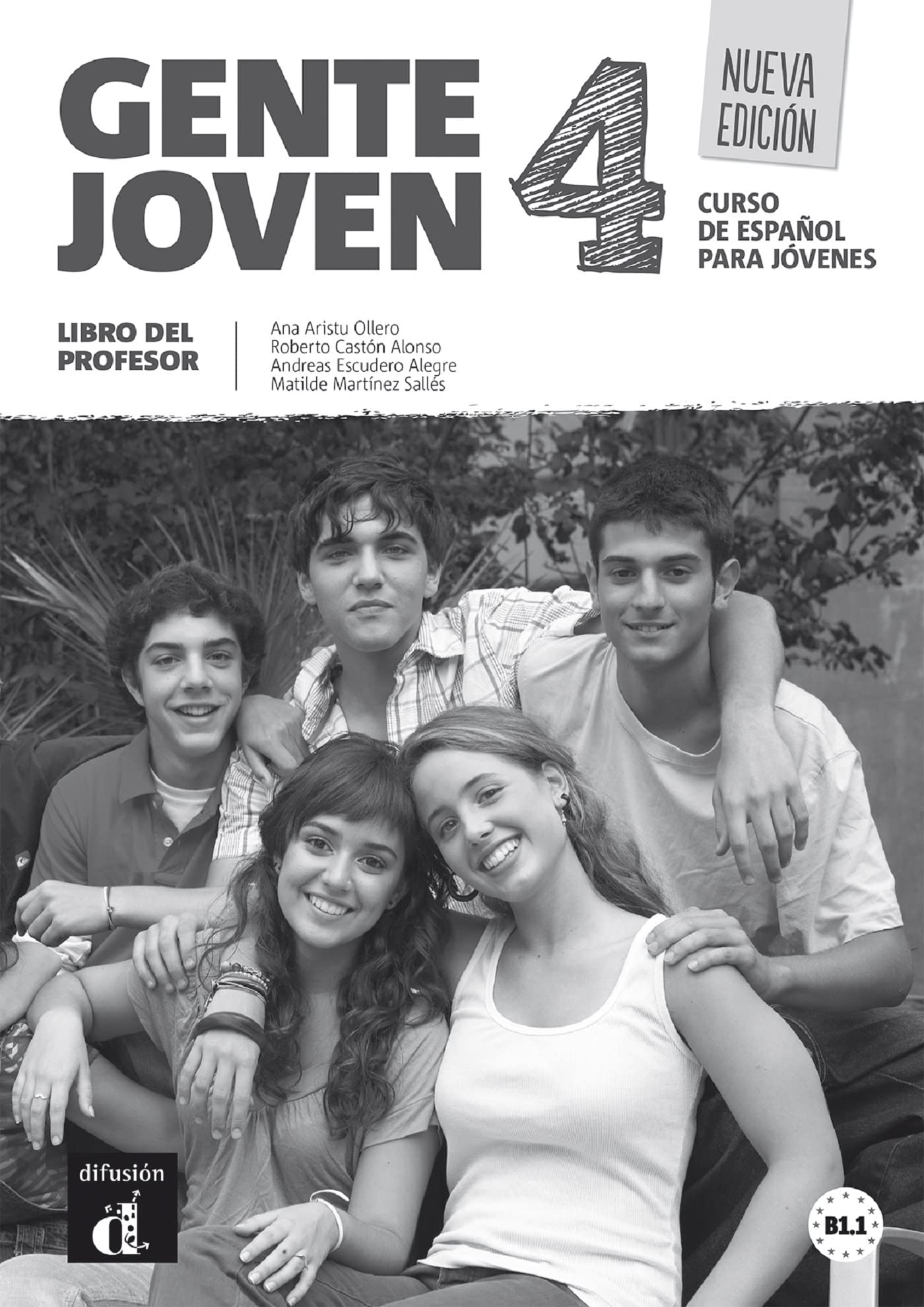 Gente joven N. E. 4 - Livre du professeur book
