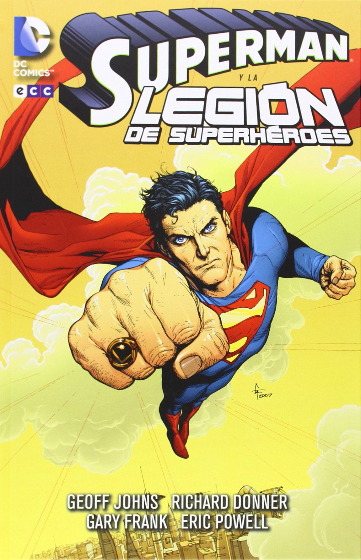 Superman y la Legión de Superhéroes Manga