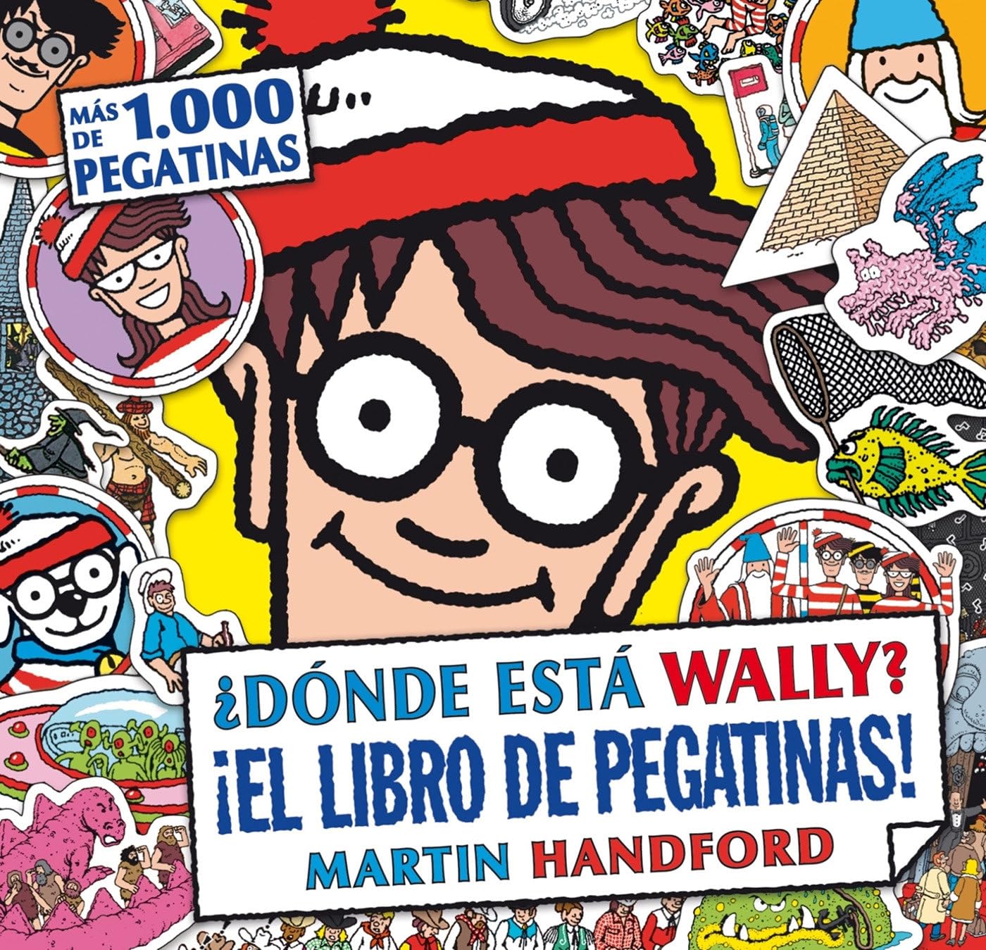 Donde esta Wally? El libro de pegatinas!/ Where's Wally? the Sticker Book! book