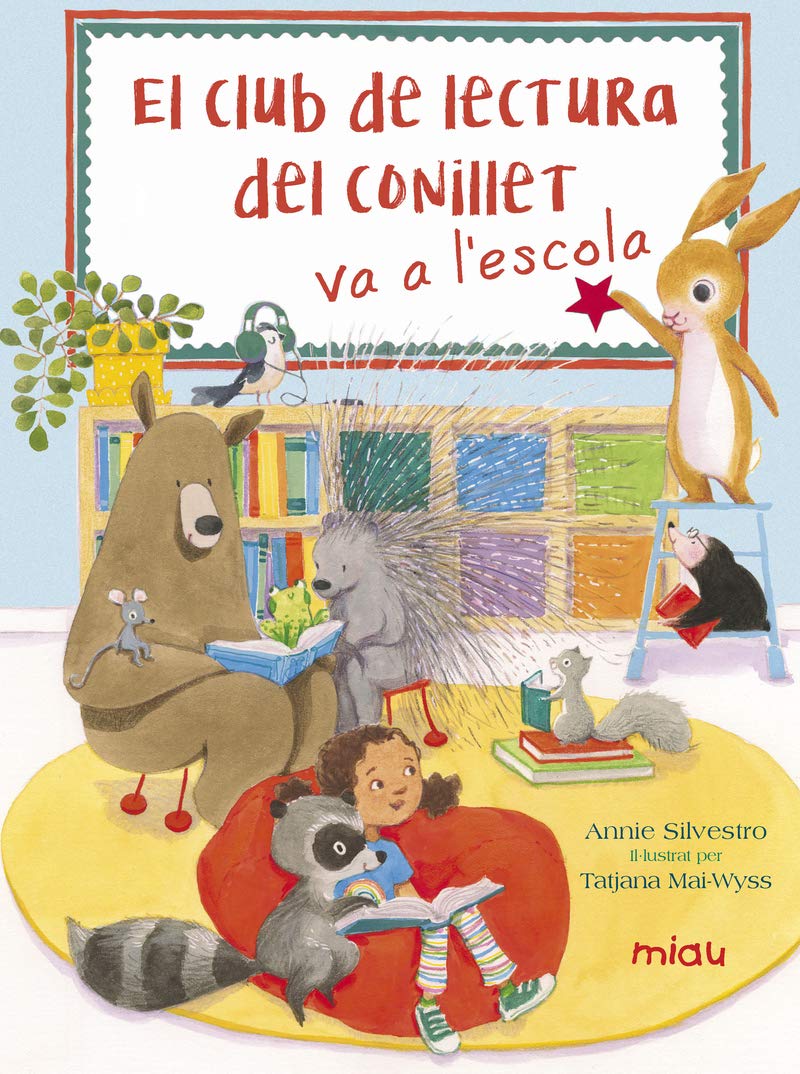 El club de lectura del conillet va a l'escola book