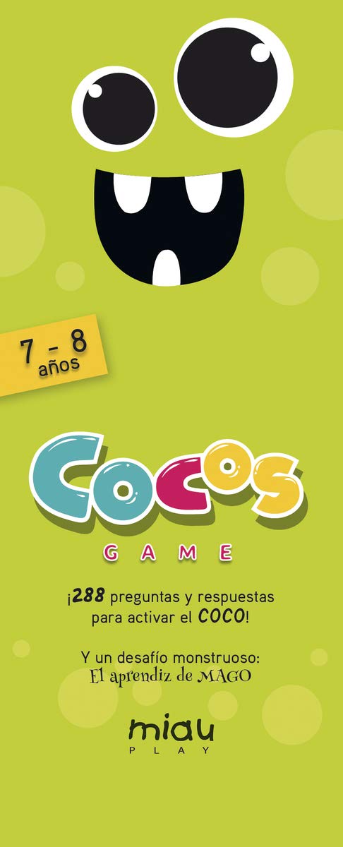 Cocos game 7-8 años: 288 preguntas y respuestas para darle al coco (Miau Play) Tiptoi & Games