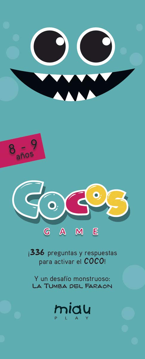 Cocos game 8-9 años: 336 preguntas y respuestas para darle al coco (Miau Play) Tiptoi & Games