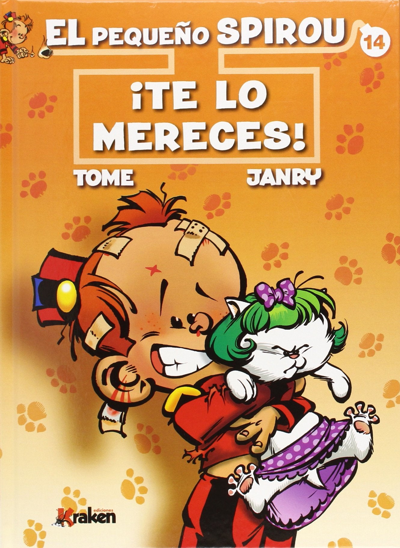 El Pequeño Spirou 14. ¡Te lo mereces! Manga