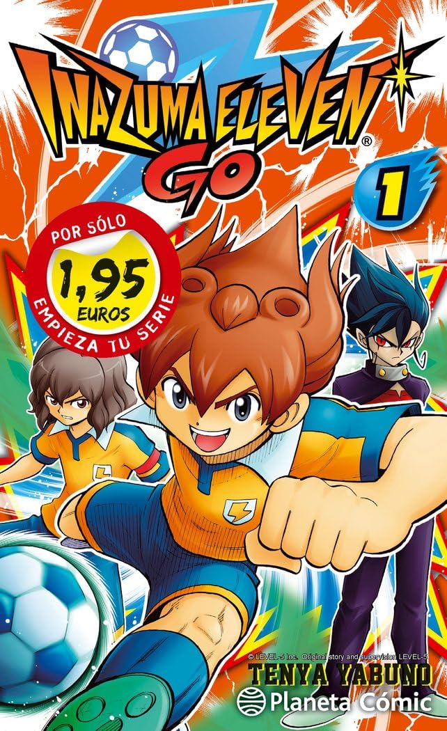 MM Inazuma Eleven Go! nº 01 1,95 (Manga Manía, Band 1) Manga