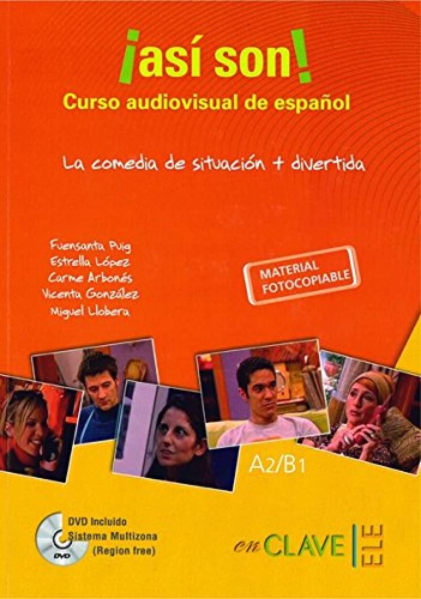 ¡así son! Curso audiovisual de español: La comedia de situación + divertida (Helbling Verlag): Asi son! Curso audiovisual de espanol. Libro + DVD (A2-B1) Foreign Languages ​​& Dictionaries