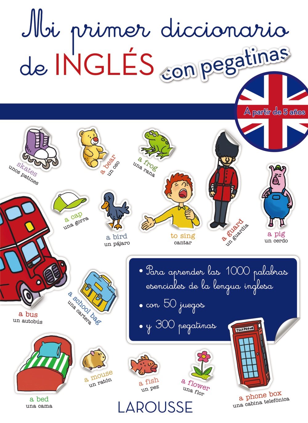 Mi primer diccionario de inglés con pegatinas Books